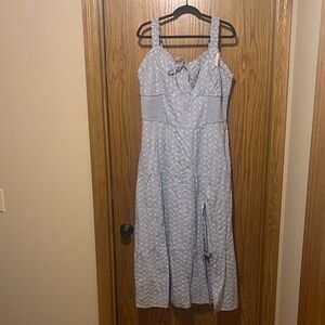 Hollister Blue Sleeveless Dress